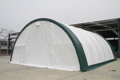 30FT SINGLE TRUSS ROLL UP DOORS STORAGE BUILDINGS