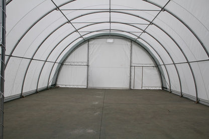 30FT SINGLE TRUSS ROLL UP DOORS STORAGE BUILDINGS