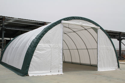 30FT SINGLE TRUSS ROLL UP DOORS STORAGE BUILDINGS