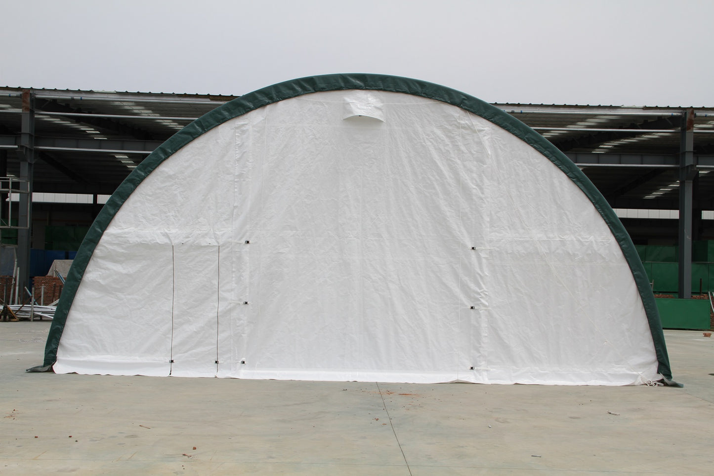 30FT SINGLE TRUSS ROLL UP DOORS STORAGE BUILDINGS