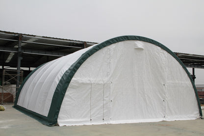 30FT SINGLE TRUSS ROLL UP DOORS STORAGE BUILDINGS