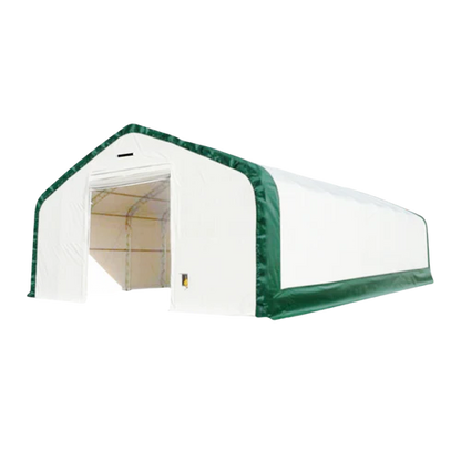 20FT DOUBLE TRUSS STORAGE SHELTER WITH FRONT&BACK WINCH DOOR